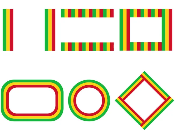 Flagi Mali z kopią przestrzeni — Wektor stockowy