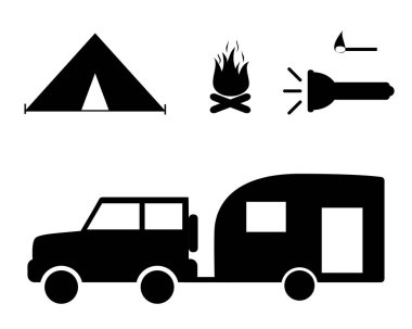 Mobil ev ve kamp hizmetleri ile Araba