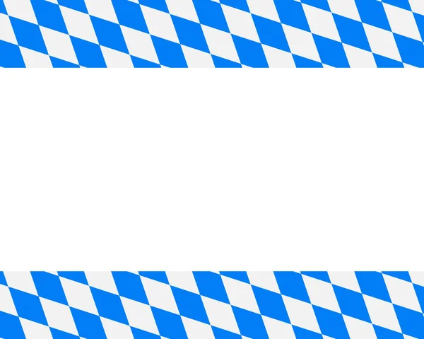 Bawarska flaga z kopią przestrzeni — Wektor stockowy