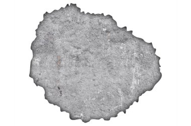 La Gomera 'nın yıpranmış beton haritası