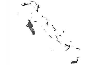 Bahamalar 'ın Karanlık Tahta Haritası