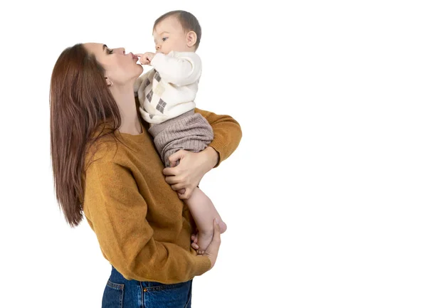Amare la madre e la sua bambina — Foto Stock