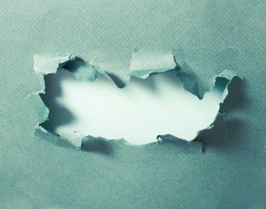 Yeşil kağıt, arka plan delik