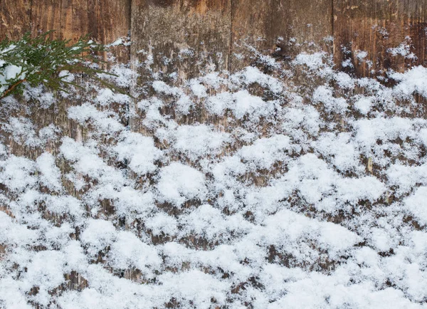 Velho Fundo Nevado Madeira — Fotografia de Stock