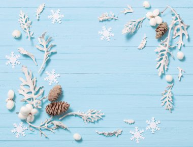güzel mavi arka plan christmas
