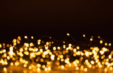 Sarı soyut bokeh arka plan