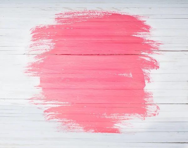 Fondo Legno Verniciato Rosa Bianco — Foto Stock