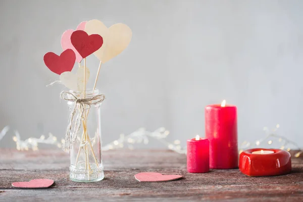 Decorações Para Dia Dos Namorados — Fotografia de Stock