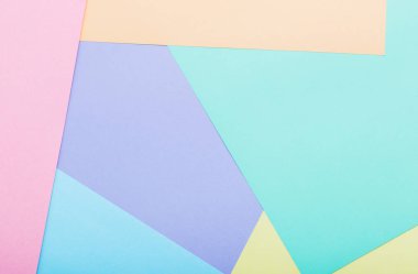 Pastel kağıt geometrik arka plan