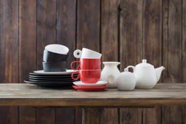 yemek mutfakta ahşap arka plan üzerinde