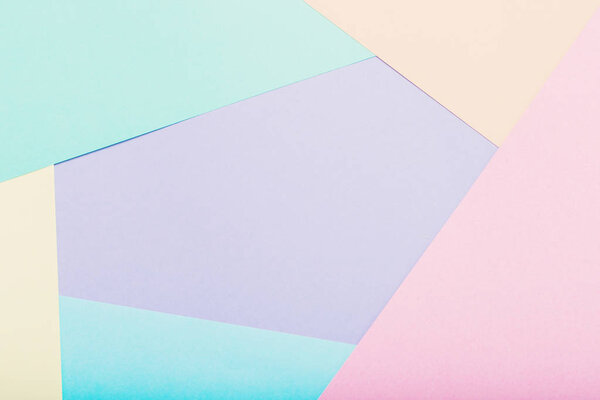 Fondo geométrico de papel pastel — Foto de Stock