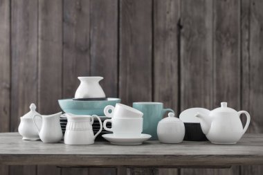 yemek mutfakta ahşap arka plan üzerinde