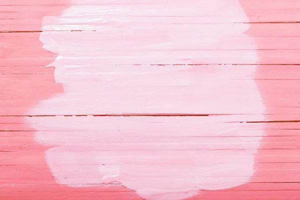 Painted pink wooden background — Stock Photo, Image