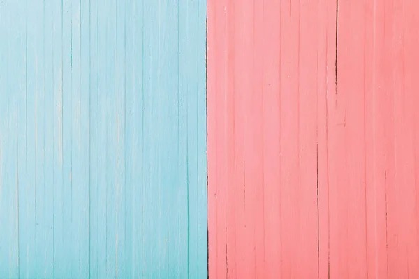 Fondo de madera rosa y azul. Concepto de hombre y mujer — Foto de Stock