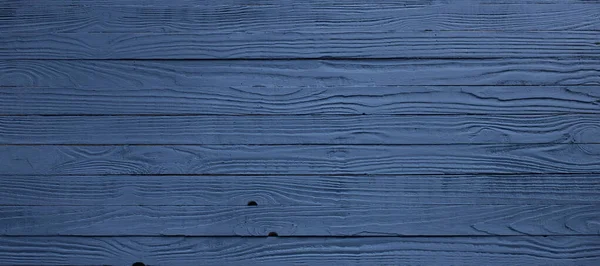 Blau Dunkel Lackierter Holzhintergrund — Stockfoto