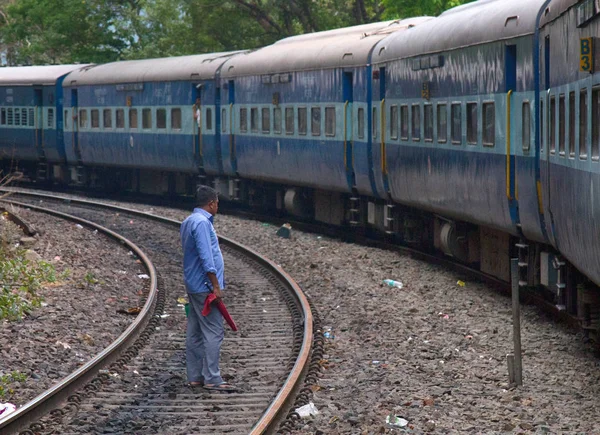 Hindistan Vasco Gama Nisan 2018 Demiryolu Regülatörü — Stok fotoğraf