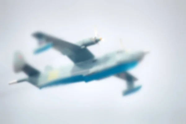 Militaire vliegtuigen in de lucht — Stockfoto