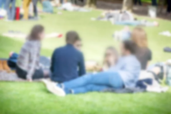 Central Park em dia de folga de manhã — Fotografia de Stock