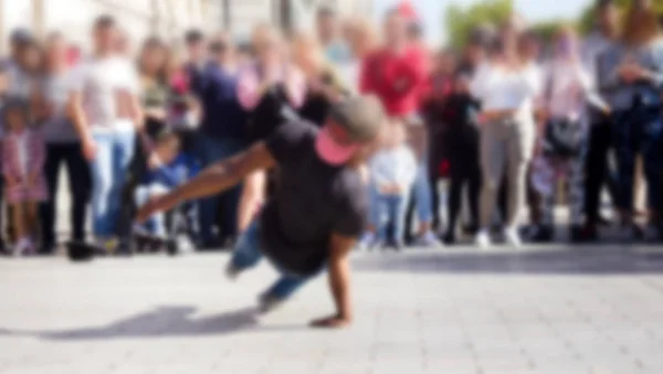 Street-Breakdance-Show — Stockfoto