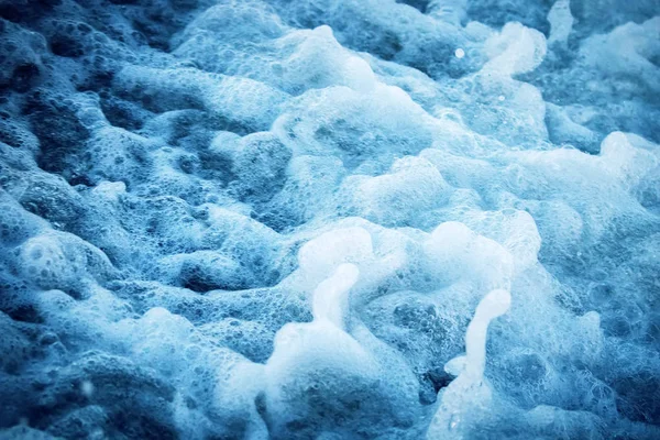 Valuri oceanice în timpul furtunii . — Fotografie, imagine de stoc