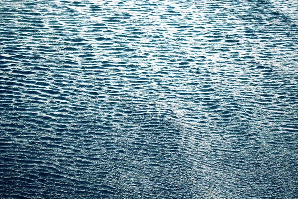 Small beautiful ripples on sea surface — Stock Photo, Image