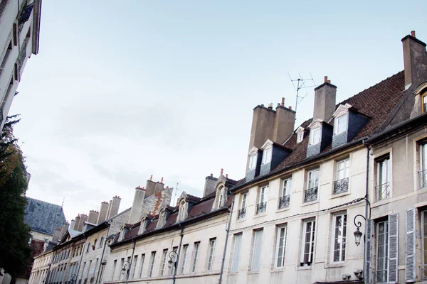 Dijonské ulice starého města — Stock fotografie