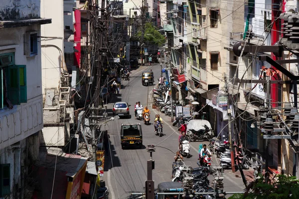 Udaipur, Ana arterlerden biri — Stok fotoğraf