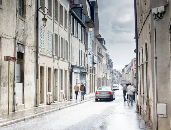 Dijon straten van de oude stad — Stockfoto