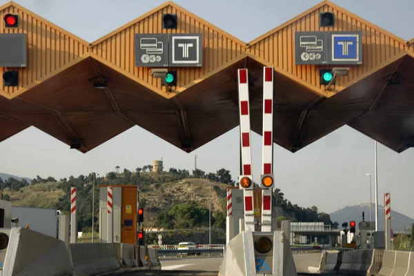 Spanien Terminal biljettpris, Toll Road — Stockfoto