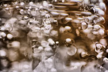 Buzun yapısı, buz kumaşı, benekli buz, tuzlu buz, çamur, hava kabarcıkları. Havalı tasarım için örnekler. HDR tonemapped