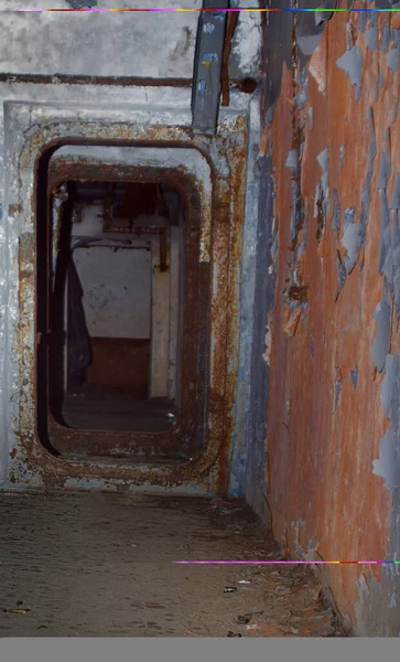 Tunnel Sotterraneo Sopravvivenza Bunker Apocalisse Giorno Del Giudizio Diavolo Giochi — Foto Stock