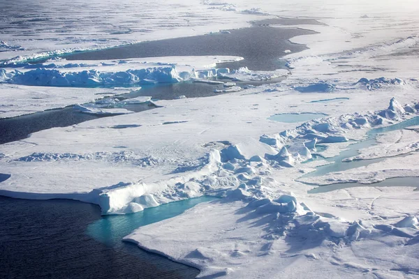 Льодовик Північному Полюсі Поблизу Від Градусів 2016 Році — стокове фото