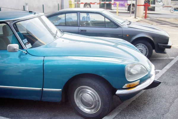 Leão França 2017 Vintage Citroen Dsuper Carro Apresentado Carro Oldtimer — Fotografia de Stock