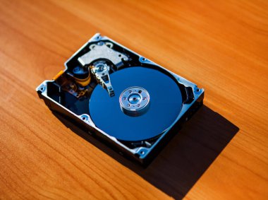 Detay tablo açılan Sabit Disk sürücüsü