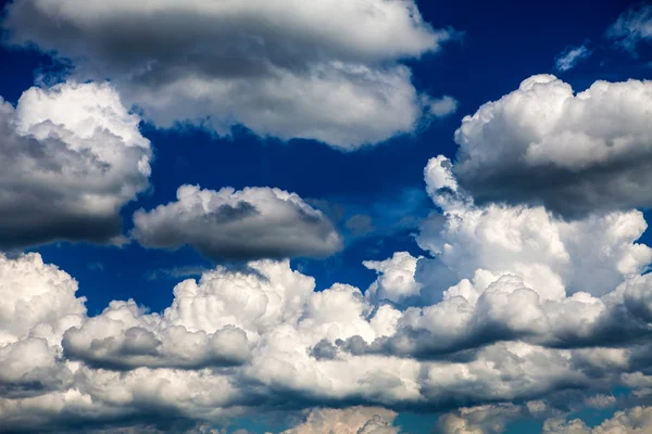 Nubes Fondo Con Cielo Azul —  Fotos de Stock