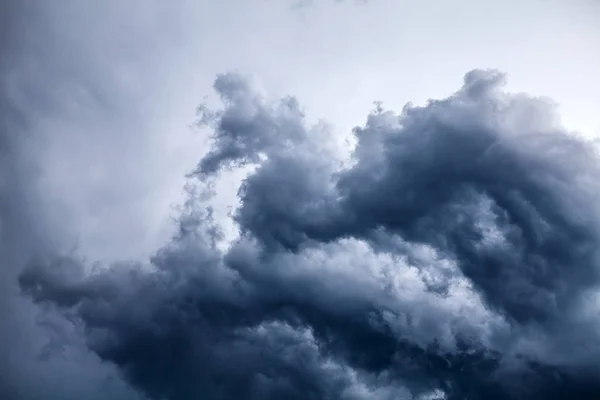 Nubes Tormenta Oscura Dramática Área Fondo —  Fotos de Stock