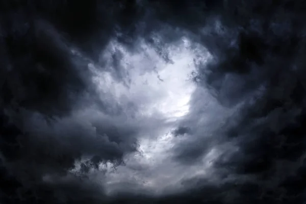 Scuro Drammatico Nuvole Tempesta Area Sfondo — Foto Stock