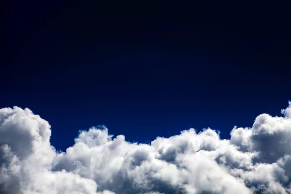 Drámai Cloudscape Háttér Kék — Stock Fotó