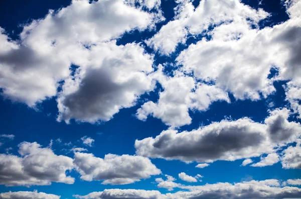 Nubes Fondo Con Cielo Azul —  Fotos de Stock