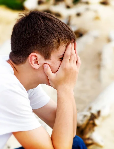 Sad Young Man — Stock Photo, Image