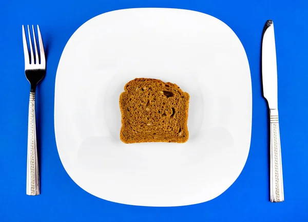 Plaka ekmek — Stok fotoğraf