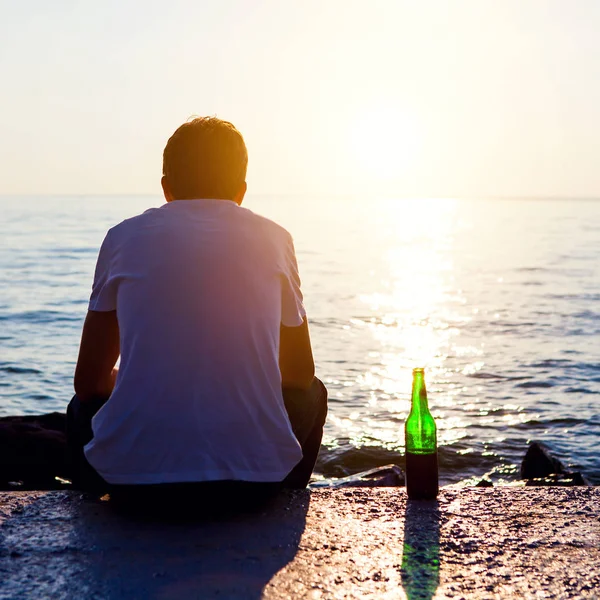 Pensive Young Man — Stock Photo, Image