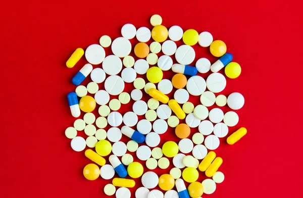 Sok tablettát Vértes — Stock Fotó