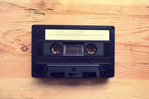 Nahaufnahme einer Audiokassette — Stockfoto