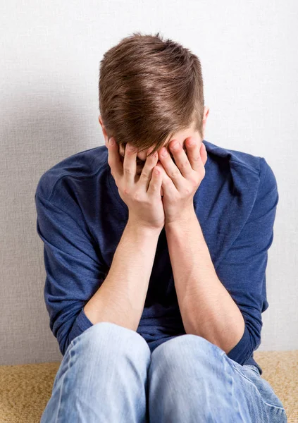 Sad Young Man — Stock Photo, Image