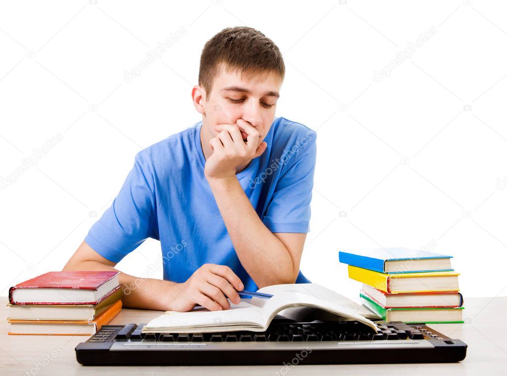 Student with a Books