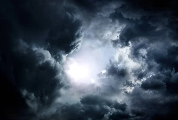 Cloudscape with a Light — Stock Photo, Image