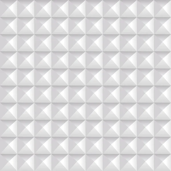 Naadloze Kubus Achtergrond Licht Grijs Witte Kleuren Abstracte Patroon Minimalistische — Stockvector