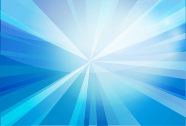 Soyut yatay mavi ışınları arka plan