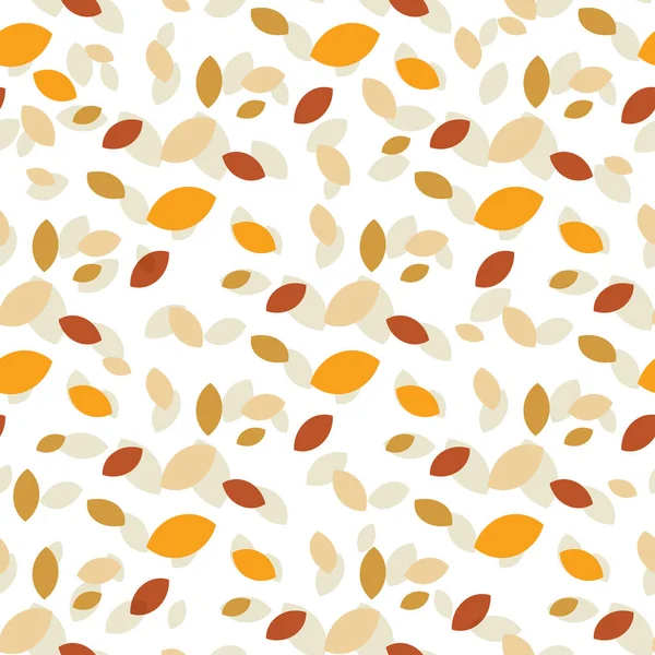 Abstract Colorful Autumn Leaves Seamless Pattern Can Used Illustration Textile — Stock Vector